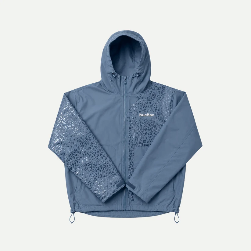 Water Reactive Cheetah Rain Jackets